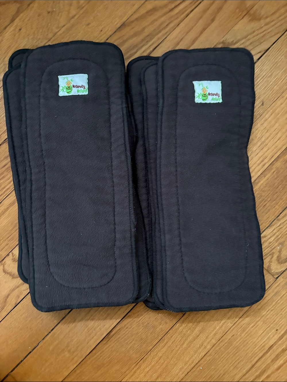 Dark Grey Reusable Cloth Inserts - Pack of 11